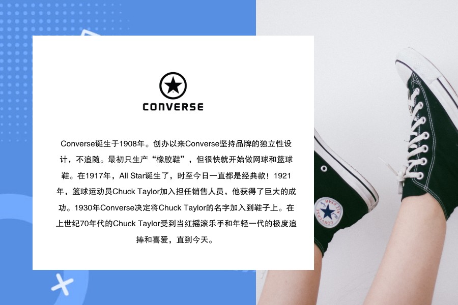 匡威品牌故事卡