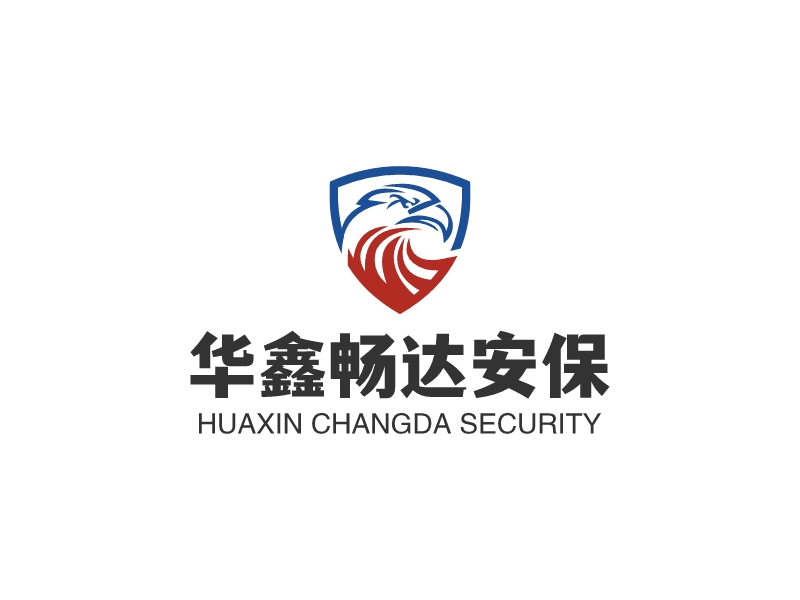 華鑫暢達(dá)安保LOGO設(shè)計