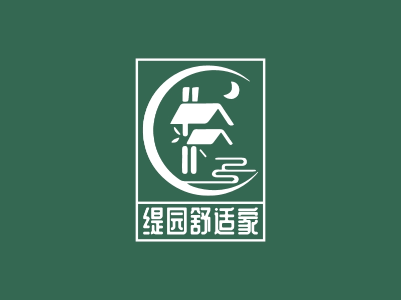 緹園舒適家LOGO設(shè)計