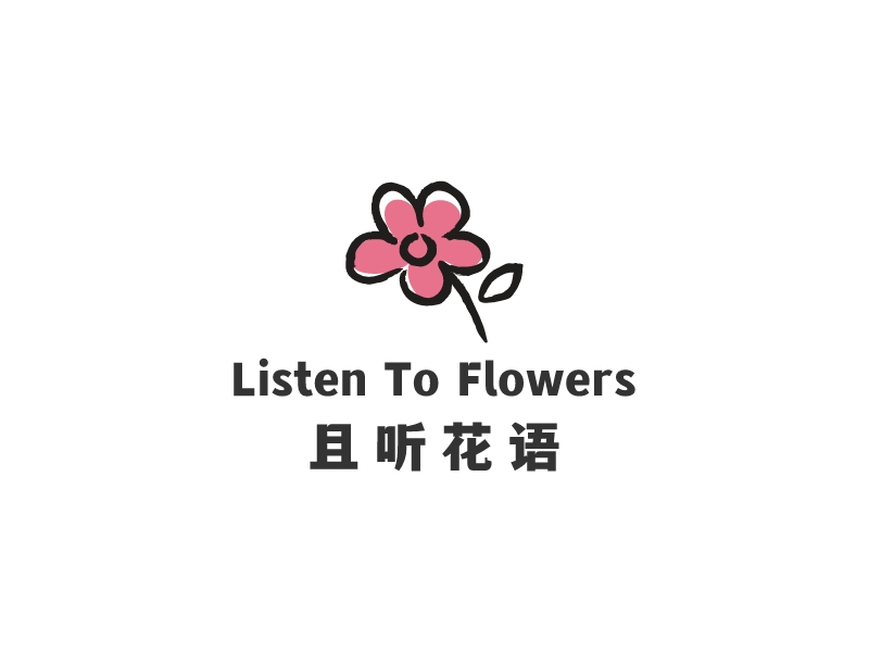 Listen To Flowerslogo設(shè)計(jì)